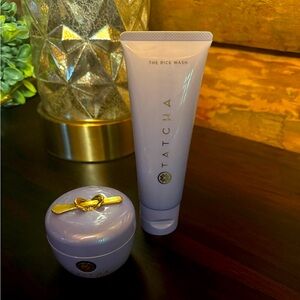 Tatcha Rice Wash and Skin Cream Combo